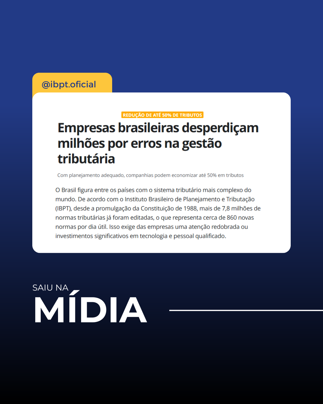 Saiu Na Mídia - 12/08 a 19/08